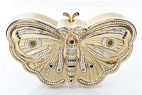 Judith Leiber Crystal Butterfly Minaudiere
