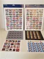 211- Large Lot Of 34 Cent Postal Stamp Sheets