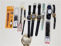 211- Large Lot Of Mixed Watches And New bands
