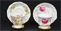 2 Royal Albert Tea Cups & Saucers
