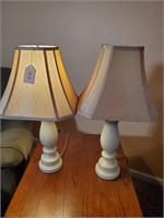 2 - 25" Lamps