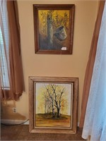2 - Framed Paintings