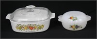 Vintage Corningware & Arcopal Baking Dishes