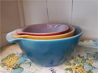 Fire King Nested Mixing Bowls