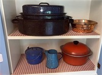 Vintage Club Dutch Oven, Roasting Pans, etc.