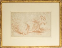 Italian Old Master School Red Chalk Drawing