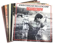 8 John Cougar Mellencamp LPs