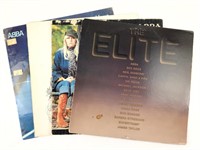 4 LPs ABBA & The Elite Collection