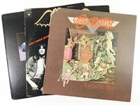 3 Aerosmith LPs