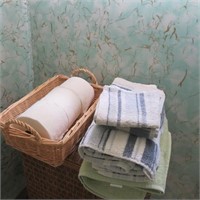 Towels and Basket