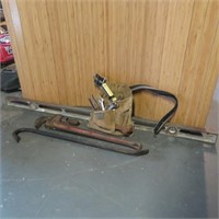 Tool Belt, Pry Bar, Level & Pipe Wrench