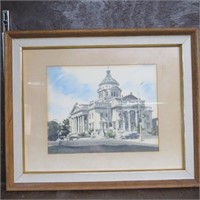 Somerset County Courthouse Wall Art