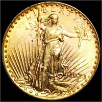 1923 $20 Gold Double Eagle UNC