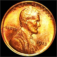 1913 Lincoln Wheat Penny UNC