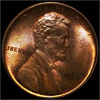 1909  V.D.B. Lincoln Wheat Penny UNC