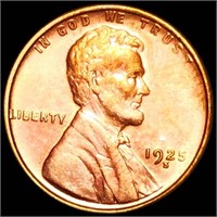 1925-S Lincoln Wheat Penny UNC