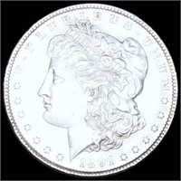 1891-S Morgan Silver Dollar UNC