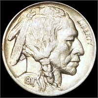 1917-D Buffalo Head Nickel UNC