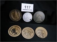 Space Shuttle; Bank of Woodward Medallions;