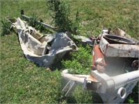 2 disc mowers, parts only