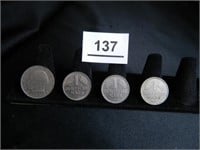 Deutsche Marke Coins; 1947; 1950-(2); 1955;