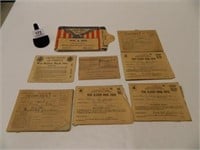 War Ration Books; Holder-Texaco Products, Perry