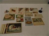 Vintage Cards; Including: To One in The Service; B