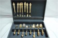 Gold Plated Cutlery in presentation box