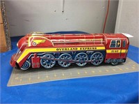 Vintage Overland Express Tin Train