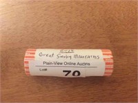 Roll of Uncirculated 2014 Great Smoky Mtn Qtrs