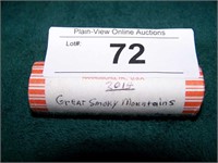 Roll of Uncirculated 2014 Great Smoky Mtn Qtrs