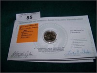 2007 Uncirculated 4-Coin Presidential Dollar Set