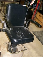 Vintage SMR barber shop adjustable chair