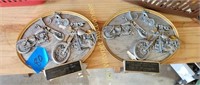 Motorcycle plaques