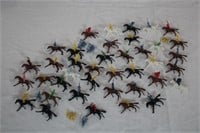 Cowboys and Indians plastic toys