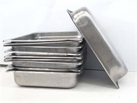 (10) Stainless Steel Buffet Tray