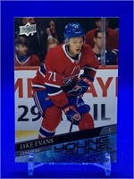 Carte Jake Evans Young Guns RC