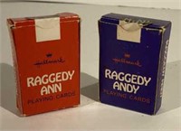 Raggedy Ann & Andy Hallmark Mini Playing Cards