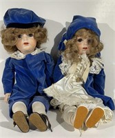 Antique Kestner Twin Bisque Dolls