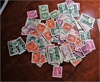 Centaine de timbres officiel avec la lettre -½ G