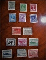 Serie de timbres complète de Terre-neuve «