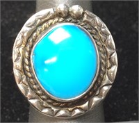 LADIES FINE TURQUOISE RING