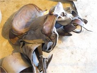 Western pleasure saddle