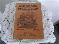 almanach  Beauchemin 1935