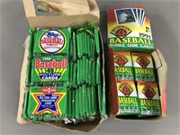 1990 Topps & 1991 Bowman Baseball Unopened Packs