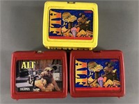 4pc ALF Plastic Lunchboxes & Thermos