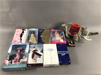 8 Barbie Dolls in Box w/ Watch & Circus Plush
