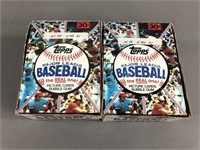 2 Open Boxes 1981 Topps Baseball Cards