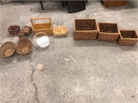 Lot Of Miscellaneous Baskets