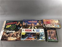 6pc Board Games w/ TSR Indiana Jones RPG